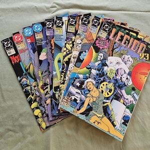 Vintage DC Legion '93 Comics Book Bundle‎ - #50, 52-54, 57-62 Mar 1993 -Jan 1994